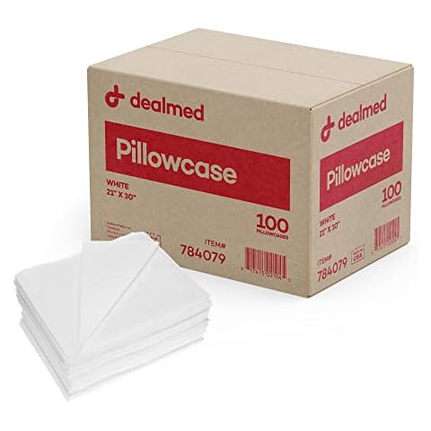 Dealmed Disposable Pillowcases 100 Count Cover