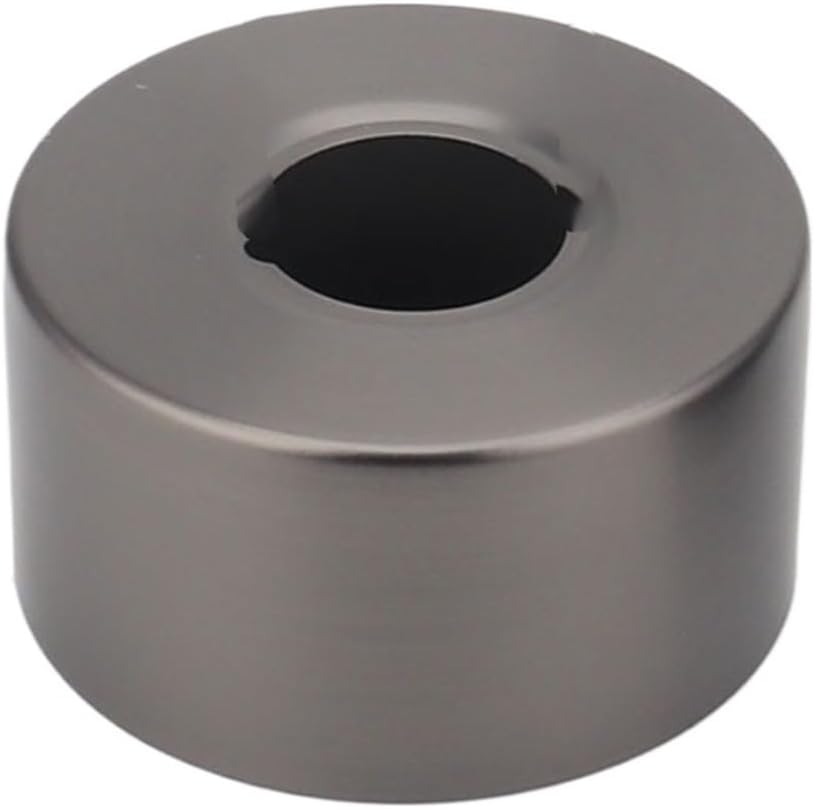 Grey Black Stainless Steel Shower Arm Flange Replacement Wall Split Faucet Decorative Cover Kitchen Bathroom Accessories(66x25x40mm)