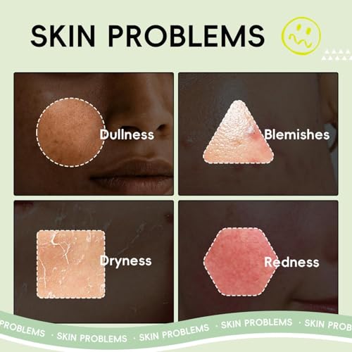 QUIYUM Skin Care Set, Fruit Women Birthday Christmas Beauty Gift Sets, Skin Care Kit with Cleanser, Serum, Eye Cream, Face Cream Travel Kit for Women, Gentle, Full Sizes 4pcs, Stocking Stuffers — view 3