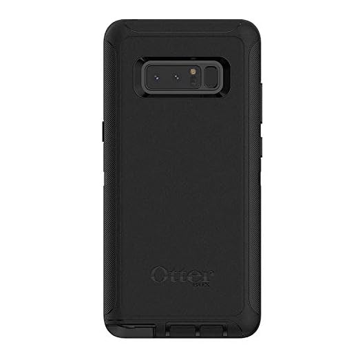 Otterbox Defender Series Screenless Edition Case for Samsung Galaxy note8 - Retail Packaging - Black