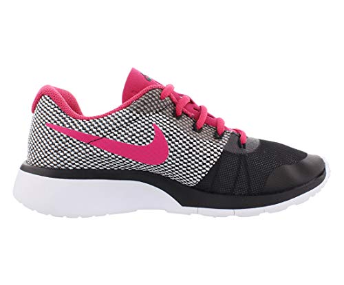 Nike Girls Tanjun Racer Running Shoes (7 Big Kid M, Black Rush Pink Platinum White)3