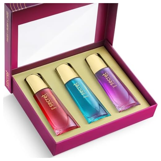Secret Temptation Fragrance Gift Set With Ruby, Daisy, and Jazz Long Lasting Perfume for Women, Pack of 3 (30ml each)|Gift for Women|Luxury Perfume