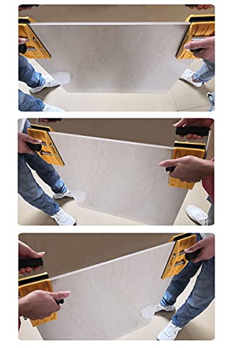 2Pcs Carrying Clamps Stone Panel Carriers Heavy Duty Lifing Tools For Granite Stone Quartz Worktops Slabs Marble With Rubber-Lined 770Lbs Moving Glass Clamp #TOP6