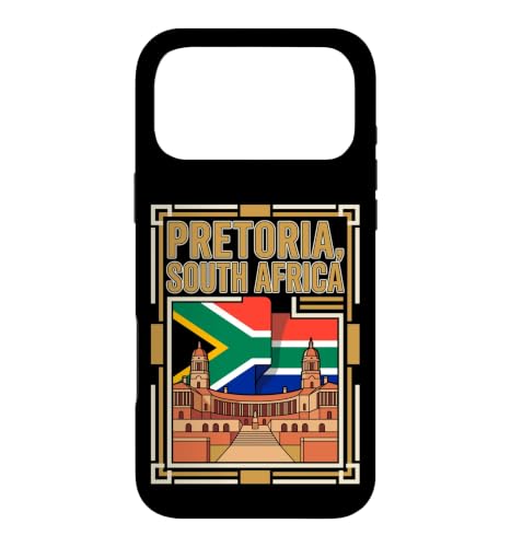 Pretoria South Africa Flag Union Buildings Landmark Retro Case for iPhone 17 Pro Max