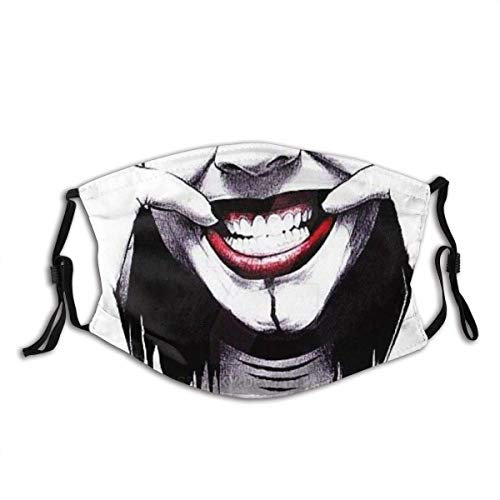 Face mask reusable Mari-lyn Man-Son Balaclava Unisex Reusable Windproof Anti-Dust Mouth Bandanas Outdoor Camping Motorcycle Running Neck Gaiter for Teen Men Women Made in USA