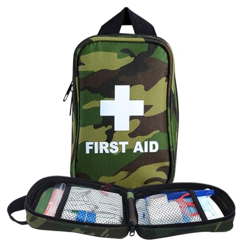 Furtryvl de Medicina de Viaje, Organizador de medicamentos Multifuncional, Mochila de Supervivencia, de Almacenamiento Impermeable para Camping, Mochila de Camping para el hogar, Viajes al