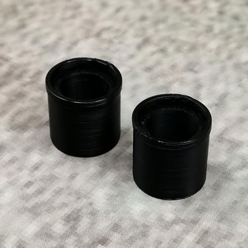 ULEIVA Ersatz Scharnierhülse 2 Stck Scharnier Hülse Buchse mit Kerbe kompatibel mit Velux 010628 zu Dachfenster VES GGU GGL Ersatzteil Buchse