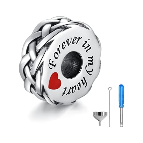 APOTIE Sterling Silver Cremation Urn Charm Cover