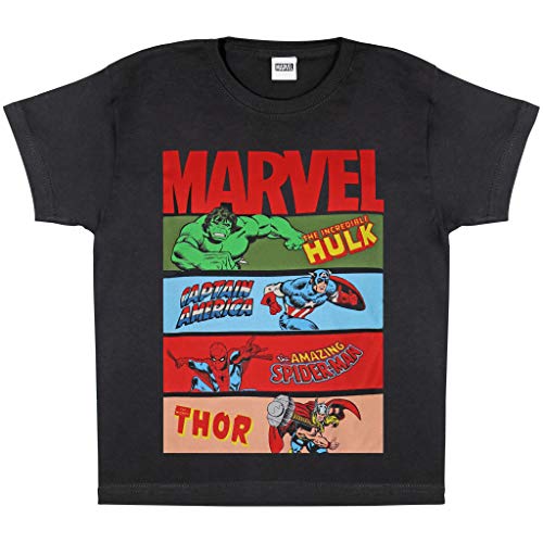 Marvel Crew Neck T-Shirt 