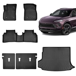 Floor Mats & Trunk Mat for 2021-2025 2026 Buick Envision Cargo Mat Backrest Mat Replacement for 2021-2025 2026 Buick Envision Accessories