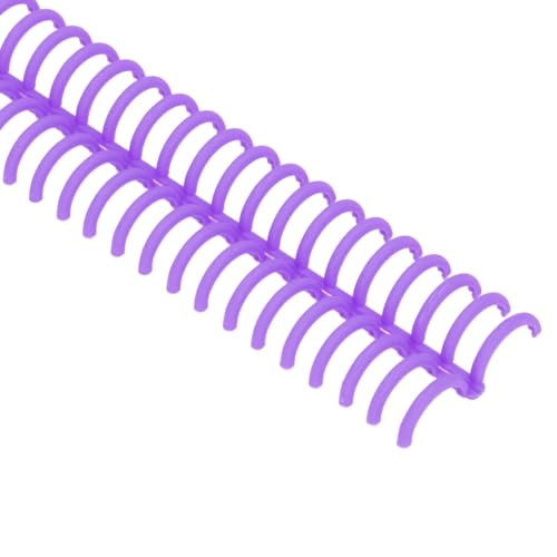 10 Peças Pente de Ligação de Plástico para Coluna, Pentes de Ligação de 30 Anéis, Bobinas de Encader