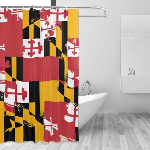 Rideau de douche Maryland 183x183 cm en polyester avec oeillets - 4