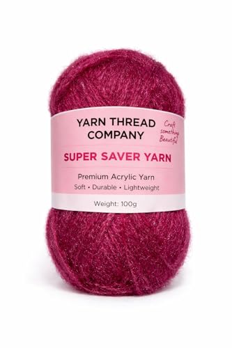 Image of 3 Ply Knitting Wool Yarn, Supersoft Hand Knitting Wool for Craft, Crochet, Amigurumi, Embroidery (Color 12)