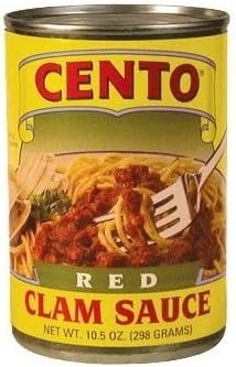 Cento Red Clam Sauce, 15 Ounce - 12 per case.