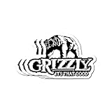 Big Lens store Grizzly Smokeless Tobacco Stickers (3 Pcs/Pack)