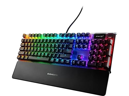 SteelSeries Apex 7 �L���Q�[�~���O�L�[�{�[�h �u���b�N (64636)