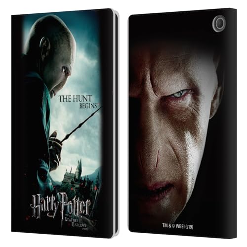 Étui Portefeuille Harry Potter Voldemort en Cuir pour Amazon Fire Max 11 2023