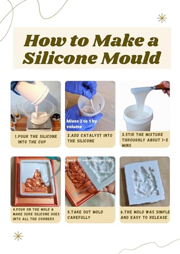 Image of TLS-220 Liquid Silicone Rubber Kit (5kg Silicone & 250ml Catalyst) for Soap, Candle, and Resin Art Mould Making | Extra High Hardness, Precision Molding, Smooth Finish, Heat Resistant.