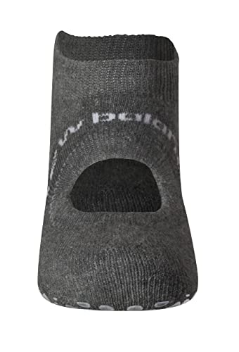 New Balance Sapatilha Pilates, Meias Esportivas Adulto Unissex, Mescla/Branco, 35-38