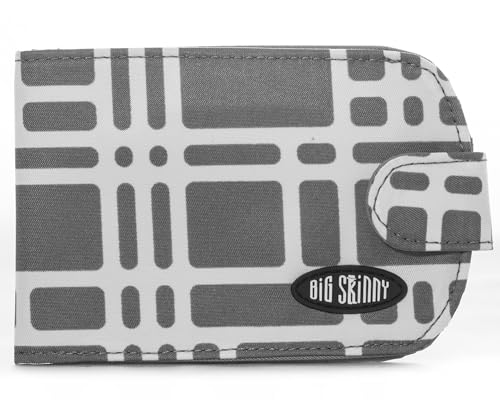 Image of Big Skinny Women's Taxicat Bi-Fold Slim Wallet, Holds Up to 25 Cards