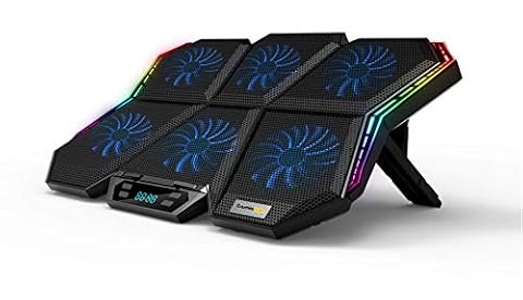 Cosmic Byte Meteoroid RGB Laptop Cooling Pad with 6 Fan Upto 17