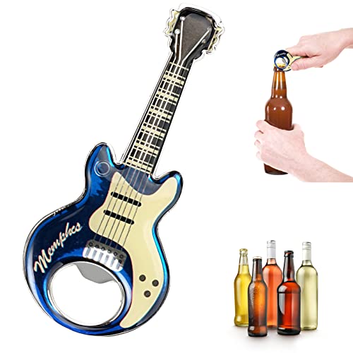 WHC abridor de cerveza divertido guitarra magnético abridor de