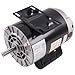 KSQOON New Compressor Duty Motor BT198FA.00-M BTM56RB34D3.7M E105430 ‎3.7HP 3450 RPM 230V 17.2A with 5/8