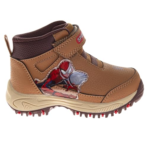 Image of Kids Frozen Cars Paw Patrol SpiderMan Boys Girls Workboot Winter Boots