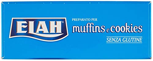 Elah Preparato per Muffin e Cookies Senza Glutine