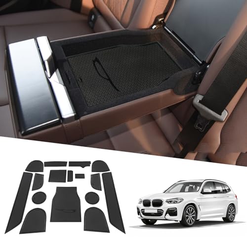Alfombrilla antideslizante BMW X3 G01 2018-2023 de goma para la consola central
