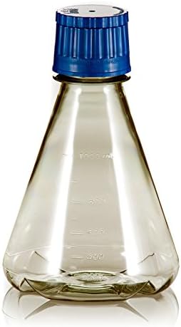 FBC1000S Erlenmeyer Flask, Baffled Base, 1000 lb., Polycarbonate (Pack of 24)