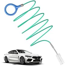 Ouzorp 78-inch car Flexible Drain Brush, Essential car Gadget in Rainy Season, Pipe Cleaning and unclogging Tool, Perfect for car sunroof, Windshield Wiper