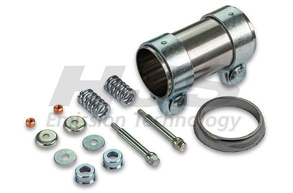 HJS 82 22 4465 Kit d'assemblage, catalyseur | Compatible avec: CITROËN C8, EVASION Großraumlimousine, JUMPY I, JUMPY I Kasten, JUMPY I Pritsche/Fahrgestell, FIAT SCUDO Bus