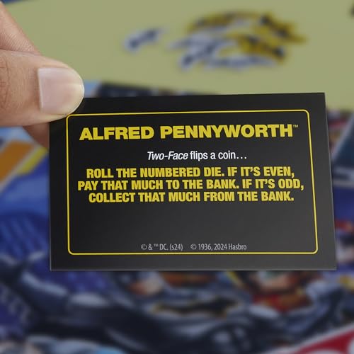 Monopoly Batman Edition Board Game | Monopoly Game for Batman Fans | Ages 8 and Up | 2 to 4 Players | Family Games | Strategy Games for Kids and Adults (Amazon Exclusive) image 2