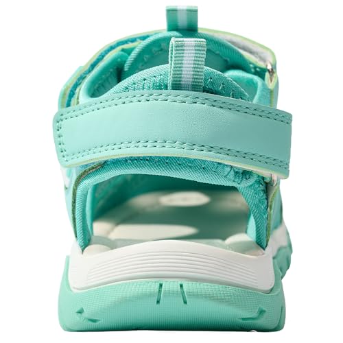 Image of TZJS Girls Boys Sandals Kids Closed Toe Outdoor Hiking Sandal Lightweight Athletic Adjustable Straps Summer Shoes for Toddler /Little Kid