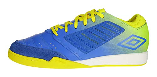 Umbro Unisex Men's Chaleira Pro Indoor Soccer Shoe, Blue/Yellow, 7.5 Us #TOP2