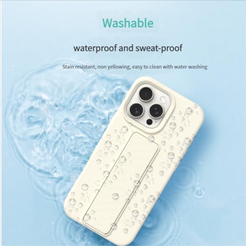 Étui de luxe en silicone liquide pour iPhone 16 Pro Max de finition mate - 4
