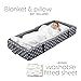 Milliard Toddler Floor Bed with a Fitted Sheet, Washable Toddler Cots for Sleeping, Comfortable and Portable Bed for Kids, Foldable Toddler Bed (Grey)