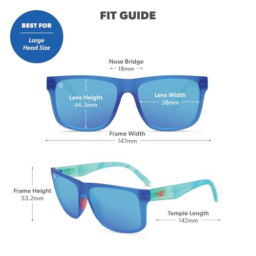Image of Knockaround Large Polarized Sunglasses for Men & Women - UV400 Protection