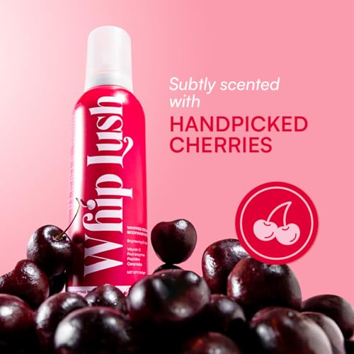 Image of Gush Beauty Whip Lush Body Wash | One-Step Exfoliate, Cleanse & Moisturise | Copper Peptides, Ceramides, Vitamin C, Hyaluronic Acid | Barrier building pH Balanced | Removes Tan & Body Acne | 200g