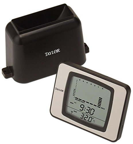 taylor Wireless Rain Gauge and Thermometer