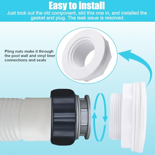 EINDER Above Ground Pool Return Fitting Replacement Hayward SP1023 by EINDER - Used condition - Image 4