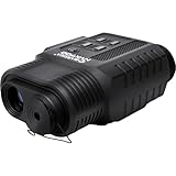 BARSKA NVX700 Night Vision Digital Monocular – 9X Magnification, 2.6X Digital Zoom, 656ft Night Viewing, Color Daytime Recording, B&W Night Video, USB/AV Output, Tripod Mount, Hard Case Included
