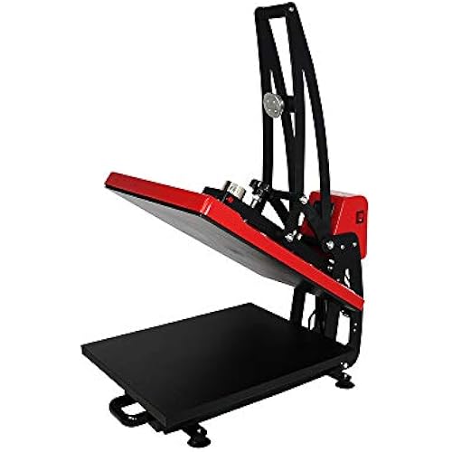 Heat Press 16 in x 20 in Auto Open Heat Press Machine Vertical Version Sublimation Heat Transfer Machine for T-Shirts Hats Bags