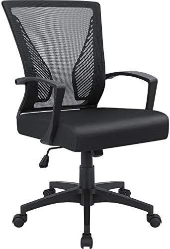 Office Chair Ergonomic Computer Desk Mesh Chair Mid