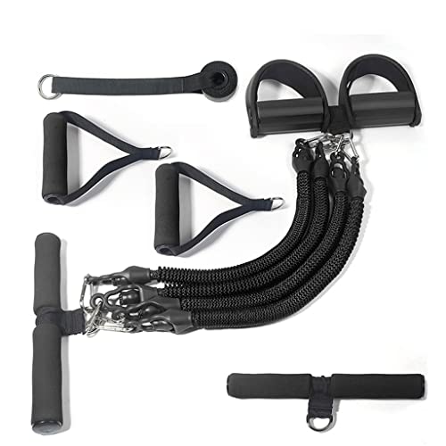 Corde de traction élastique avec pédale de résistance pour sport