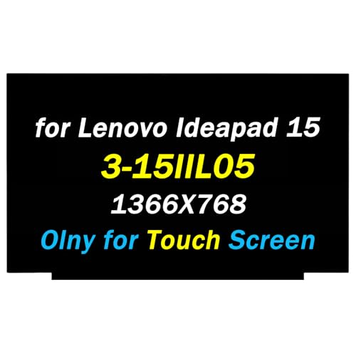 Screen Replacement for Lenovo ideapad 3 15IIL05 3-15IML05 3-15ITL05 3-15ADA05 3-1511L05 Type 81WE 81WB 81X8 81W1 15.6