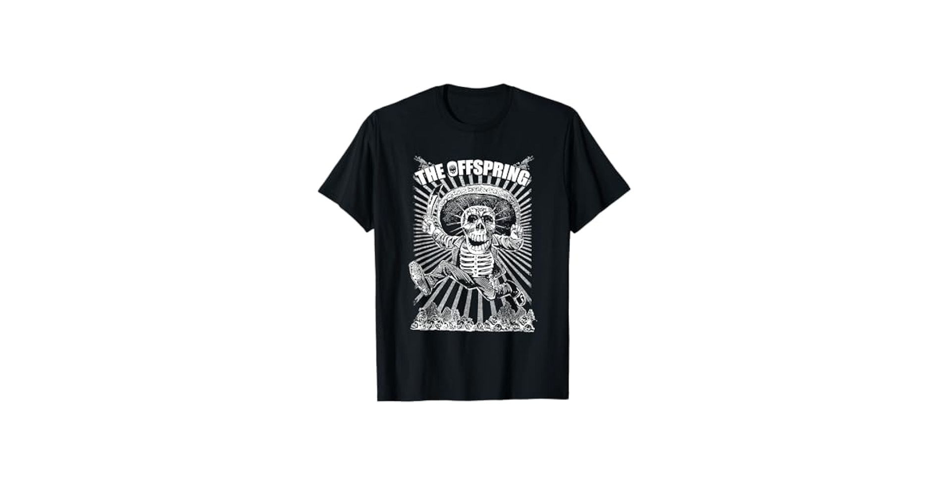 Amazon.com: The Offspring Official Jump Logo T-Shirt