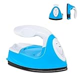GoLashFun Mini Craft Iron Mini Heat Press Small Iron Portable Handy Travel Heat Iron-on for...