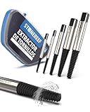 STONE REEF Juego extractor de tornillos rotos [5 uds. HSS 4241] – Kit profesional para quitar...